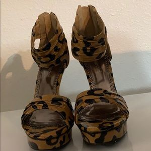 Animal Print Heels